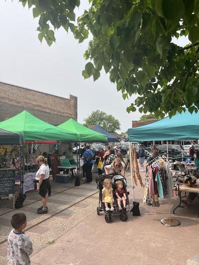 Visitors enjoy opening day 