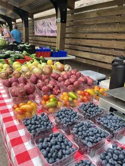 only offering fresh & local produce